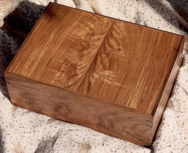 Olive Ash/Walnut Jewellery Box